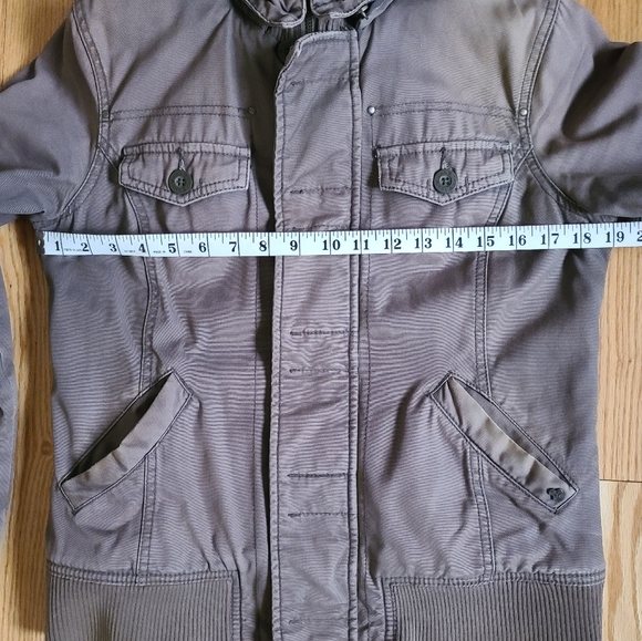 TNA Aritzia Fall/Spring Jacket Brown Medium - Picture 10 of 12